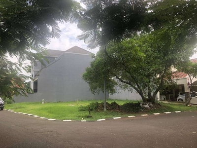 DIJUAL KAVLING ALAM SUTERA CLUSTER FLAMBOYAN HOEK HADAP SELATAN BARAT