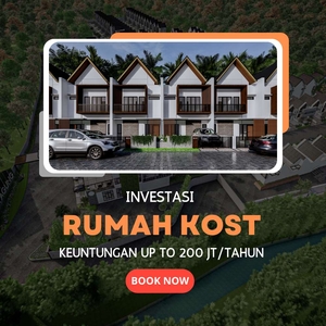 Dijual Rumah Kost 14 Kamar Daerah Merjosari UIN UNISMA UNIGA Malang