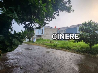 dijual tanah siap bangun dalam cluster di cinere sisa 1unit