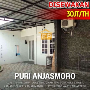 Disewakan Rumah di Puri Anjasmoro Semarang