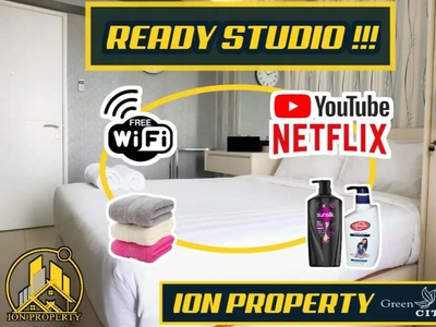 DISEWAKAN TRANSIT FREE NETFLIX APARTEMEN GREEN PRAMUKA CITY JAKARTA