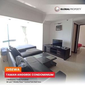 Fully Furnished Middle Floor 2 Beds at Taman Anggrek Condominium