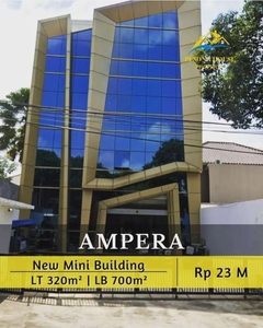 Gedung 3,5 Lantai Lokasi Premium Ampera - Kemang