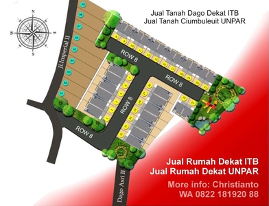 Jual Kavling Area Dago Bandung Dekat Itb dan Kampus2 Tubagus Ismail