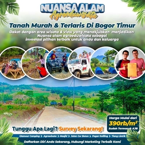 jual kavling tanah nuansa alam ahroedowisata syaif