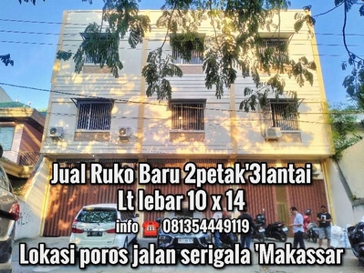 jual ruko baru jln serigala 'Makassar