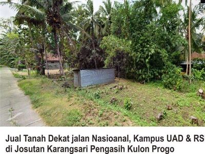 Jual Tanah di Karangsari Pengasih dekat RSUD Wates Kulon Progo jogja