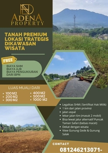 jual tanah hampir 3jt per meter