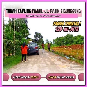 Jual Tanah Kavling Fajar Patn Kota Pekanbaru