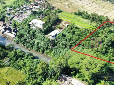 Jual tanah los sungai lodtunduh ubud lt 5220 m2