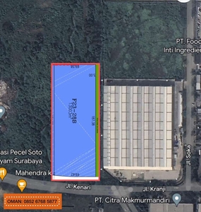 Kavling industri lippo cikarang 1,3 Hektar Delta Silicon 3