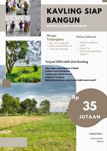 Kavling Murah Bekasi DP 0 % Khasanah Green Village