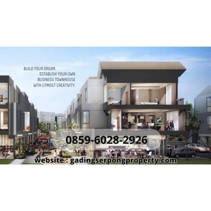 Ruko di BSD City Delrey Biztown by sinarmasland untuk perkantoran