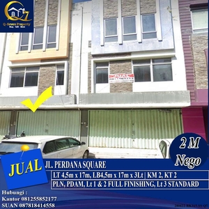 Ruko Strategis Jl. Perdana, Ko. Perdana Square, Pontianak