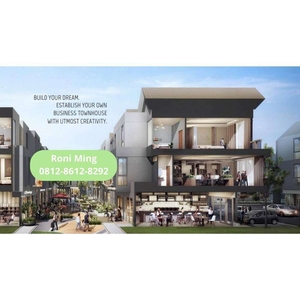 Ruko terbaik diBSD City Delrey2 biztown 3 lantai sangat strategis