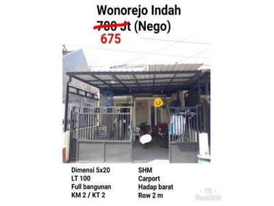 Rumah Dijual, Wonorejo, Surabaya, Jawa Timur