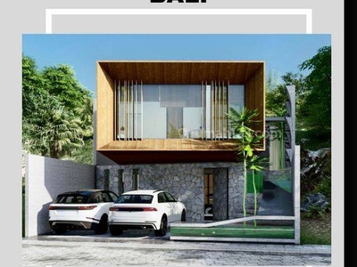 Sewa Villa Furnish Baru 2 Lt View Taman Asri Dekat Kampus Udayana Bali