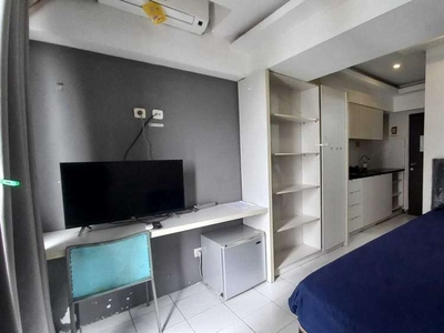 Studio apartemen murah sewa bulanan furnish cocok untuk mahasiswa
