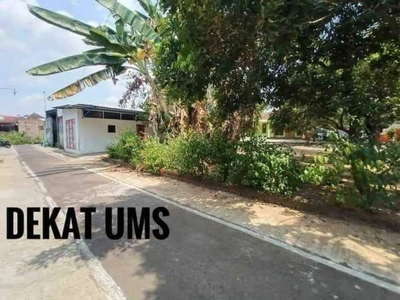 Tanah cocok buat kost dekat kampus ums Surakarta