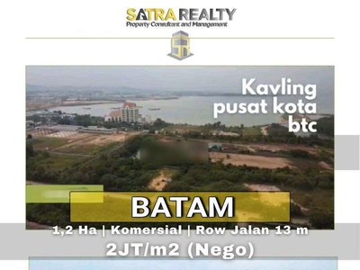 Tanah di Kawasan Perdagangan Bebas dan Pelabuhan Bebas Batam, Riau, Po