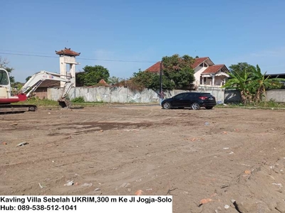 Tanah Jogja Belakang Kampus Ukrim, 300 m Ke Jl Jogja-Solo