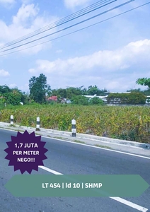 Tanah Jogja Murah Dekat Jalan Solo,Lokasi Strategis Area Berbah