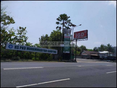 Tanah Kota Jogja, Dekat Exit Tol Gamping, Shm Pekarangan