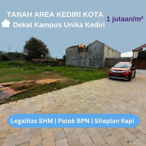 Tanah Manisrenggo Legalitas SHM Dekat IAIN Kediri Kota