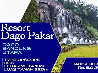 Tanah Murah Type Upslope Resort Dago Pakar HGB