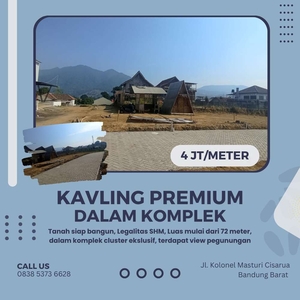Tanah Premium Dalam Perumahan di Kawasan Wisata Lembang Bandung