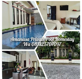 Utara Kampus AMIKOM Villa Private Pool Amanusa