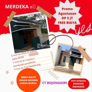 Dijual Rumah Promo 17an Readystok terdekat ke IKEA Kotbar Padalarang DP 5Jt - Bandung Barat