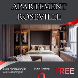 APARTEMENT ROSEVILLE BSD CITY AVAILABLE LANTAI 17 VIEW CITY