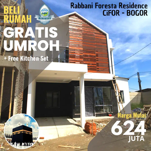 Beli Rumah Bonus UMROH di Rabbani Foresta Residence Cifor Bogor