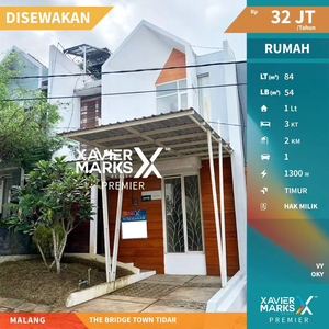 Disewakan Murah Rumah Terawat di The Bridge Town Tidar Malang