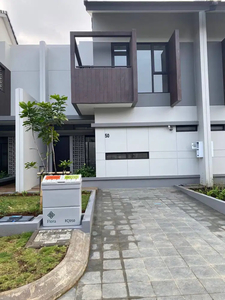 disewakan rumah modern minimalis siap huni di cluster flora summarecon