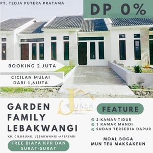 Jual Rumah Murah Banjaran KPR Tanpa DP Tipe 36/72 2KT 1KM - Bandung