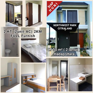 Murah Rumah Northwest 2lantai Furnished