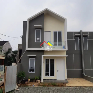 Rumah Baru 2 Lantai dalam Cluster di Pondok Aren, Tangerang Selatan.