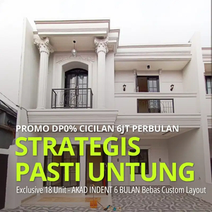 Rumah mewah 2 lantai di Cilodong dekat stasiun dan Grand Depok City