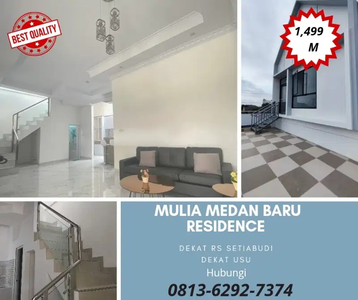 rumah mewah promo akhir tahun cash free biaya Medan baru