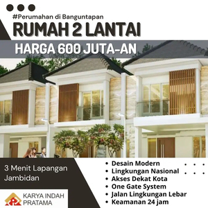 Rumah Murah 2 Lantai 600 Jutaan Perumahan di Banguntapan,dkt Giwangan