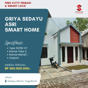 Rumah Smart Home Bisa KPR, Terlaris di Jogja