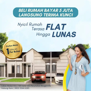 RUMAH SUBSIDI KUALITAS KOMERSIL DP HANYA 5JT ALL IN