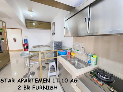 Star Apartemen 2 BR Furnish sebelah Java Mall jual Murah