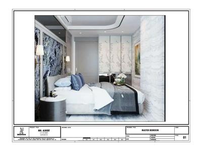 Disewakan Apartement La Viz Pakuwon Mewah Lantai 8