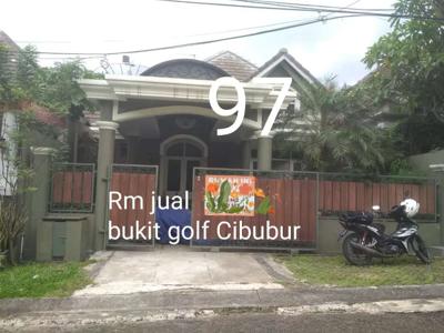 Rumah di jual bukit golf siap huni