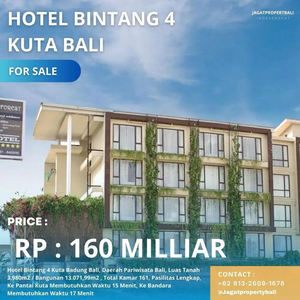 Di Jual Hotel Bintang 4 Kuta Badung Bali