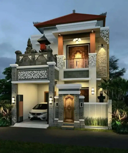 Dijual Rumah Indent Modern Mewah Semi villa Lantai 2