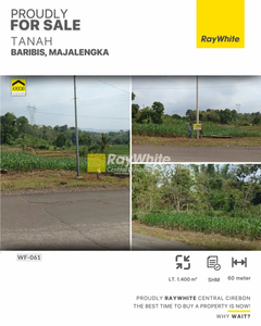 Dijual Tanah di Jalan Lingkar Baribis Majalengka